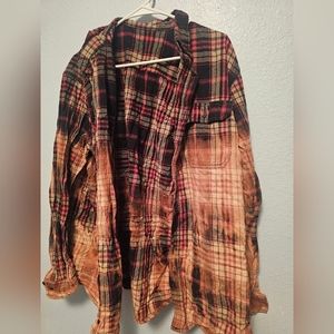Bleached flannel
